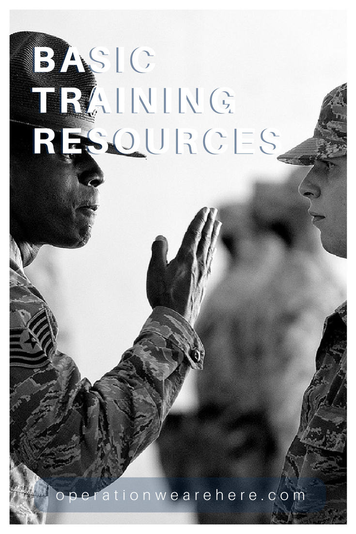 Basic training information and resource websites #AirForce #Army #MarineCorps #Navy