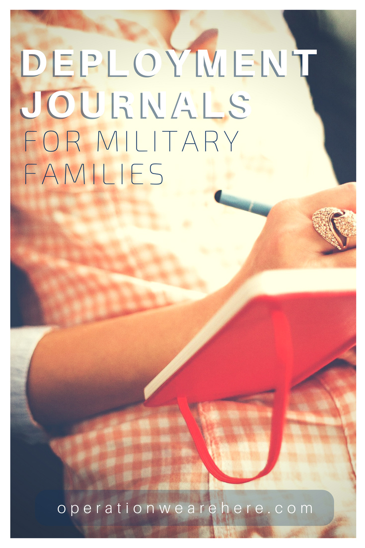 Deployment journals for military families