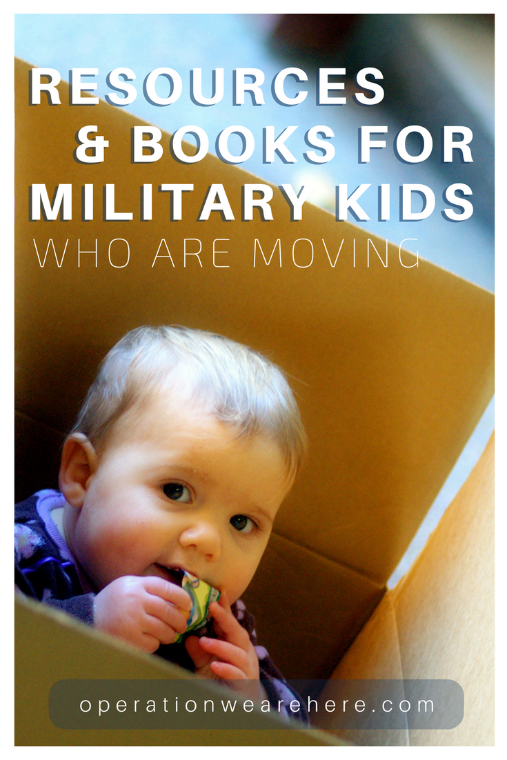 PCS move resources & books for military kids