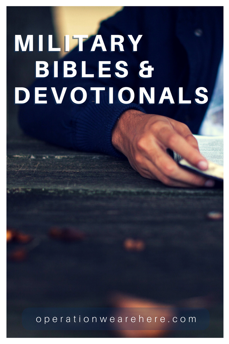 Military devotionals & Bibles for military personnel & their families