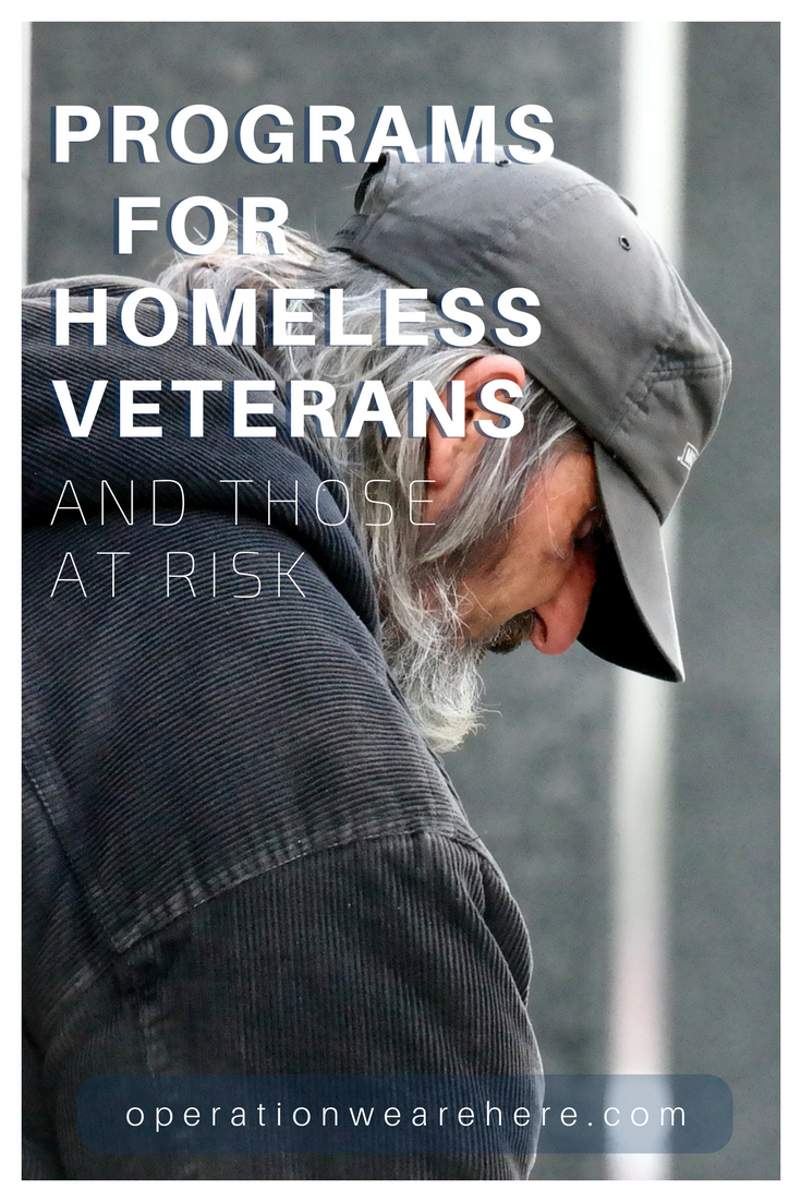 Resources for homeless military veterans & those at risk