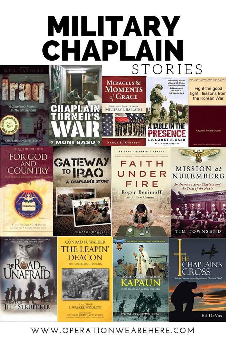 Military chaplain stories & memoirs #books