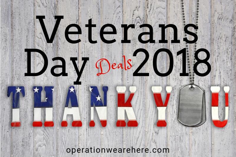 Veterans Day Promotions Freebies Deals And More 2018