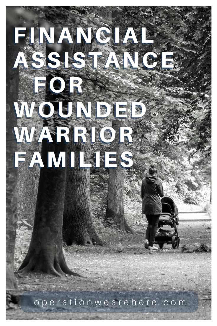 Financial assistance & support for wounded warrior families