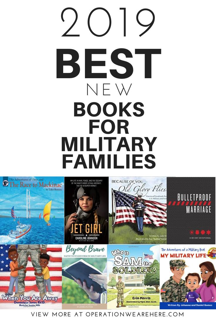2019 BEST new books for military families #milchild #milfam #militaryspouse