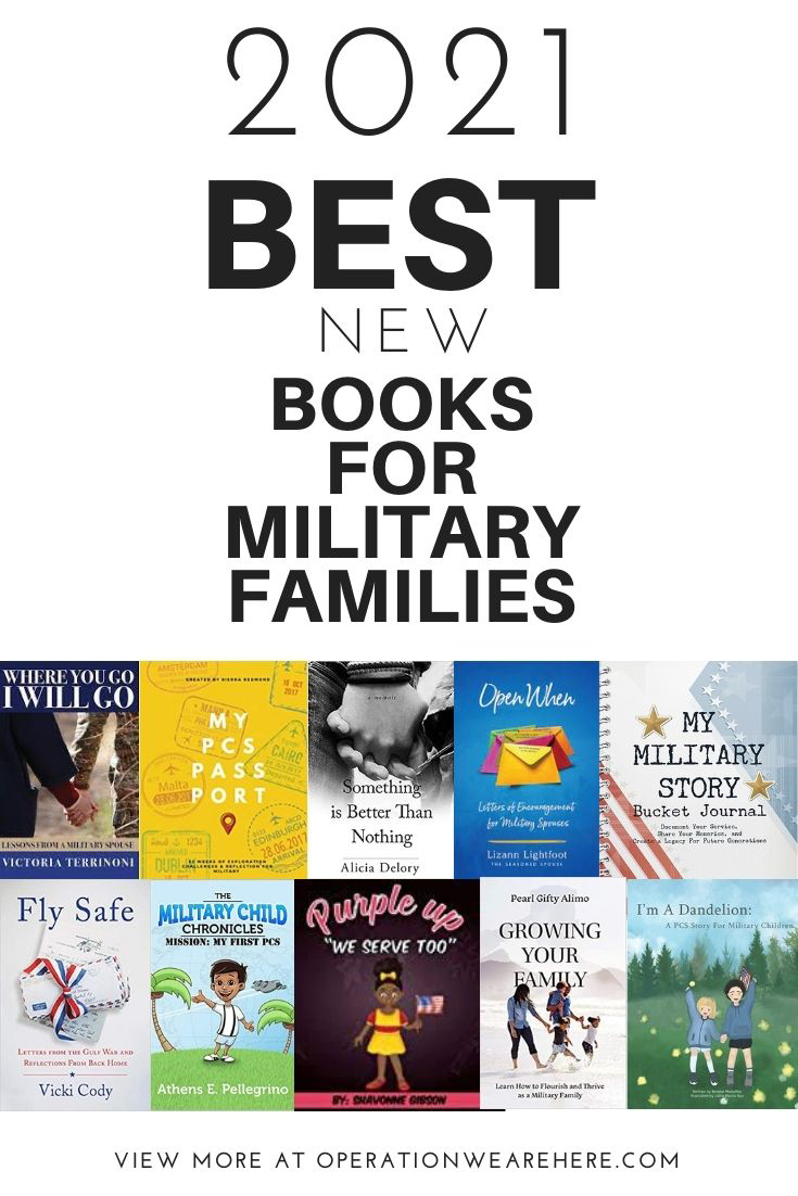 2021 BEST new books for military & veteran families