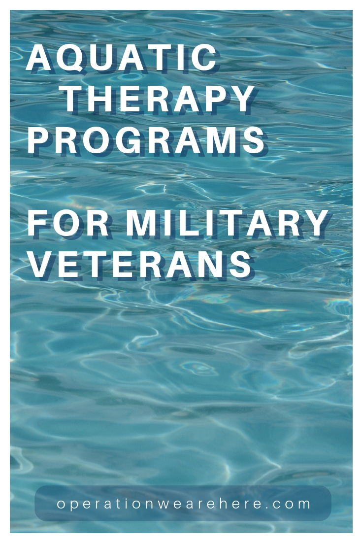Aquatic therapy programs for military veterans #PTSD