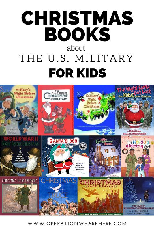 Christmas Holiday Children's Books about the US militarybooks 