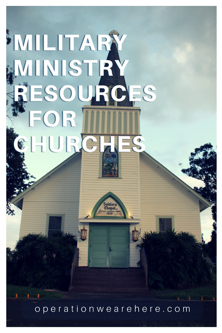 Military ministry resources for churches