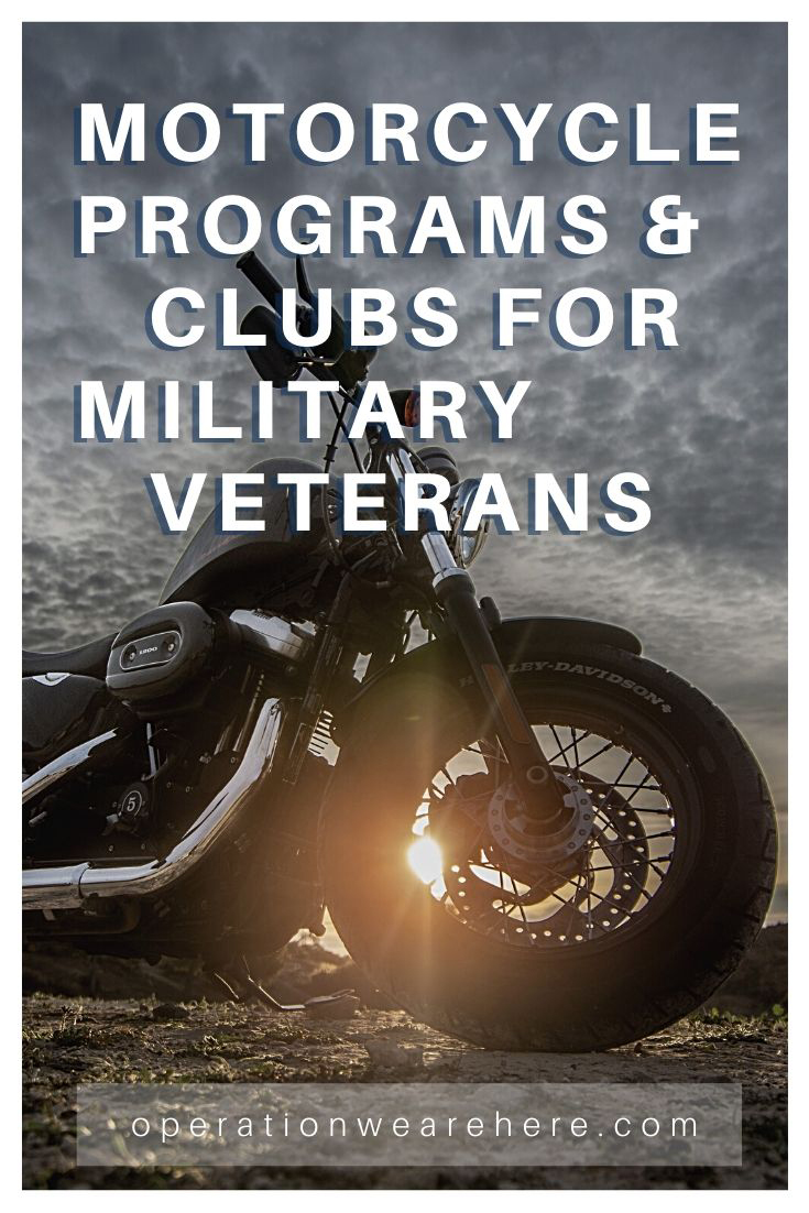 Motorcycle programs & clubs for military veterans