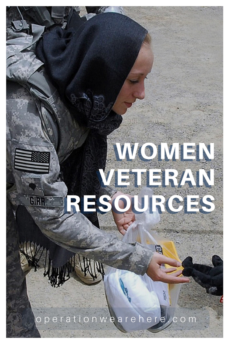 Female veteran resources, service organizations & support programs. #ArmedForces