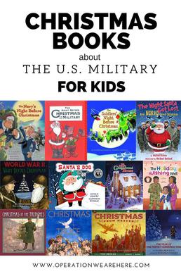 Christmas Holiday Children's Books about the US militarybooks 