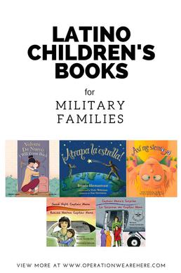 Spanish books for Latino military children